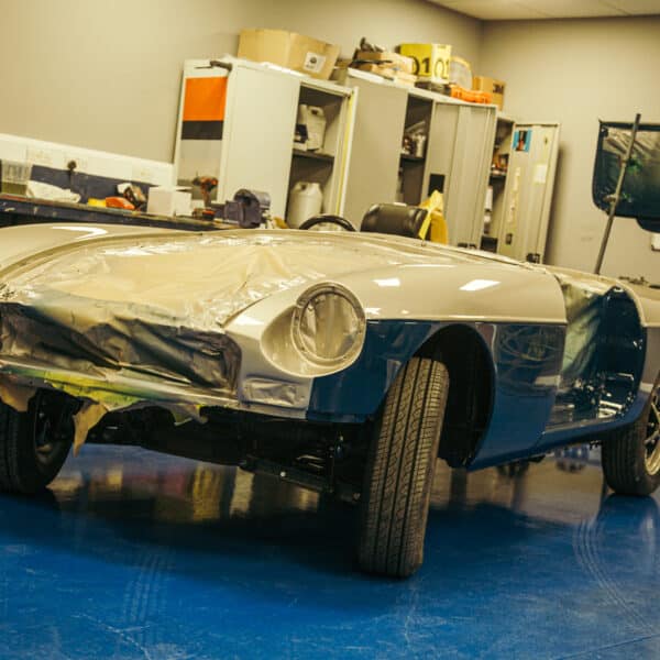 1973 mgb roadster painted