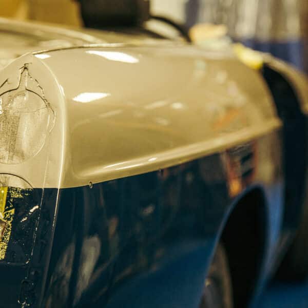 1973 mgb roadster painted 8