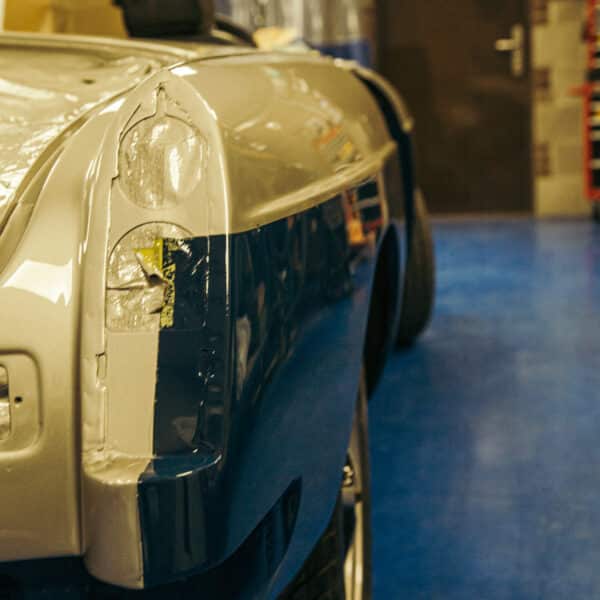 1973 mgb roadster painted 9