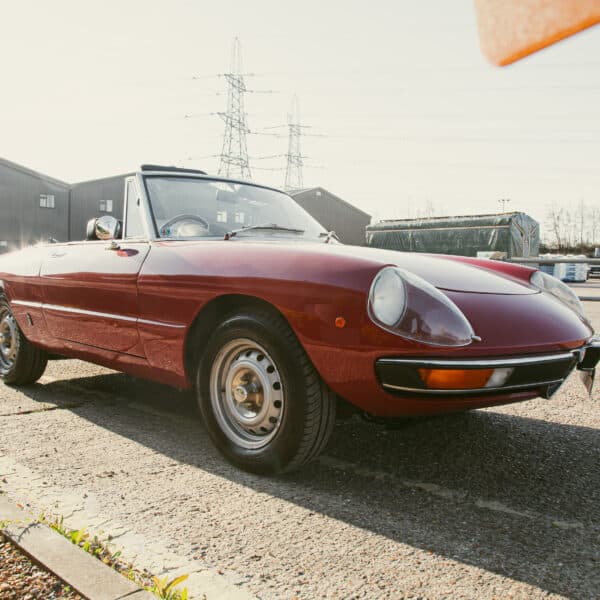 1977 alfa romeo 2000 spider arrival 8