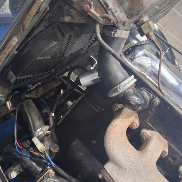 250425 1935 wolseley hornet cooling fan control
