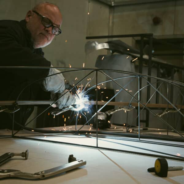 xk120b rear birdcage beginning 2