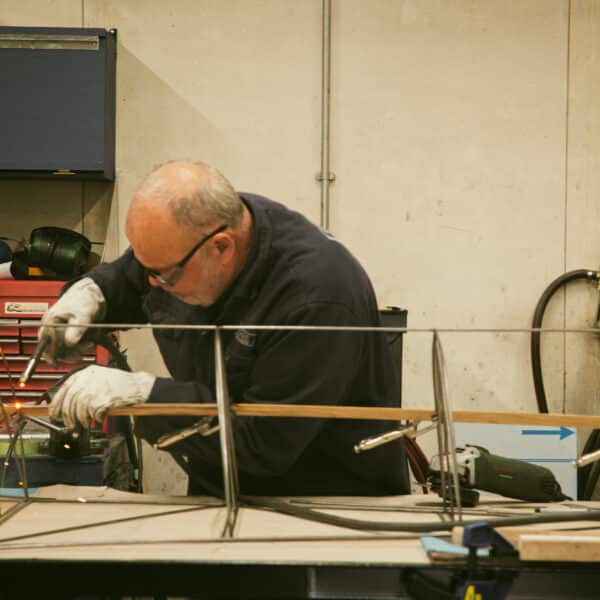 xk120b rear birdcage beginning 3