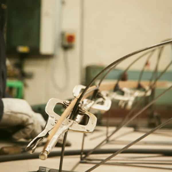 xk120b rear birdcage beginning 7