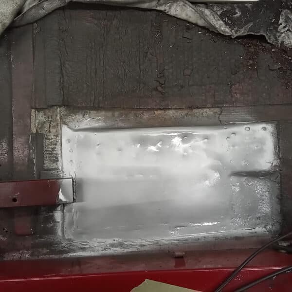 070525 1977 alfa romeo 2000 spider floor repair update 12