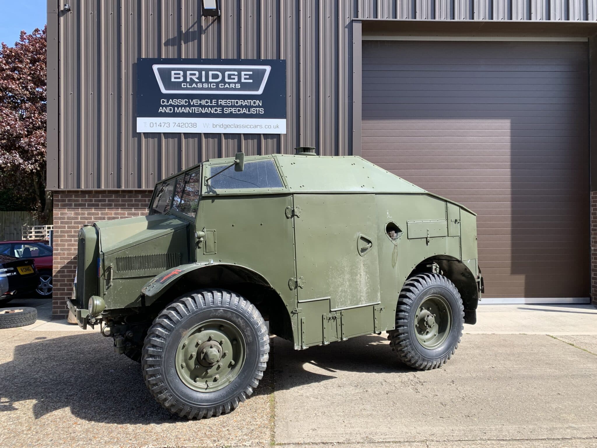 090522 1940 morris c8 gun tractor arriving (10)