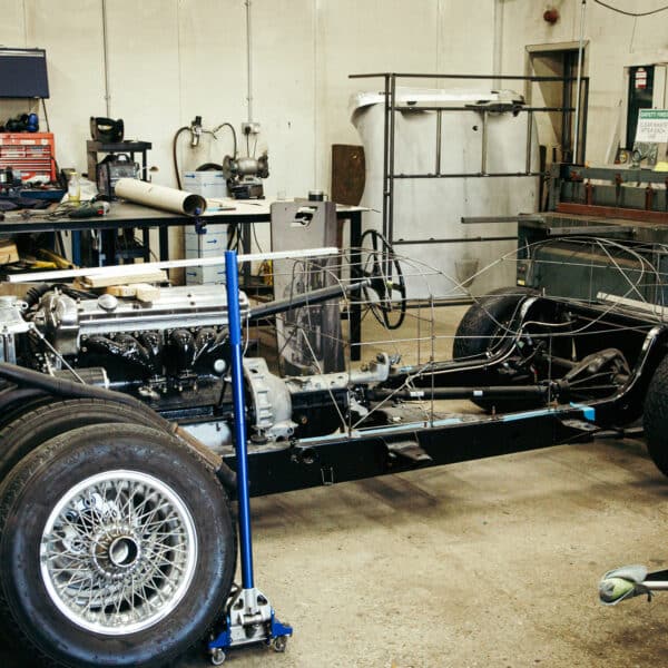120525 1954 jaguar xk120'b' birdcage