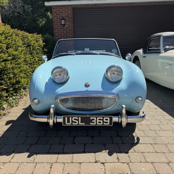120525 Collection of Austin Healey 3000 and Frogeye Sprite and Triumph T100 2