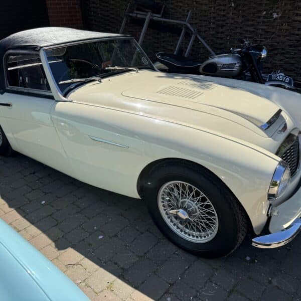 120525 Collection of Austin Healey 3000 and Frogeye Sprite and Triumph T100 7