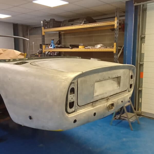 13.05.2025 1969 Aston Martin DB6 Volante Blue Body wrok repairs 5