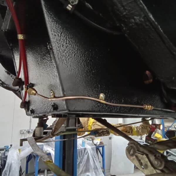 13.05.2025 1969 Aston Martin DB6 Volante Blue undersealing 32