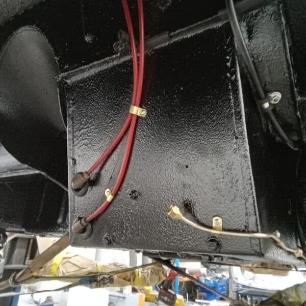 13.05.2025 1969 Aston Martin DB6 Volante Blue undersealing 33