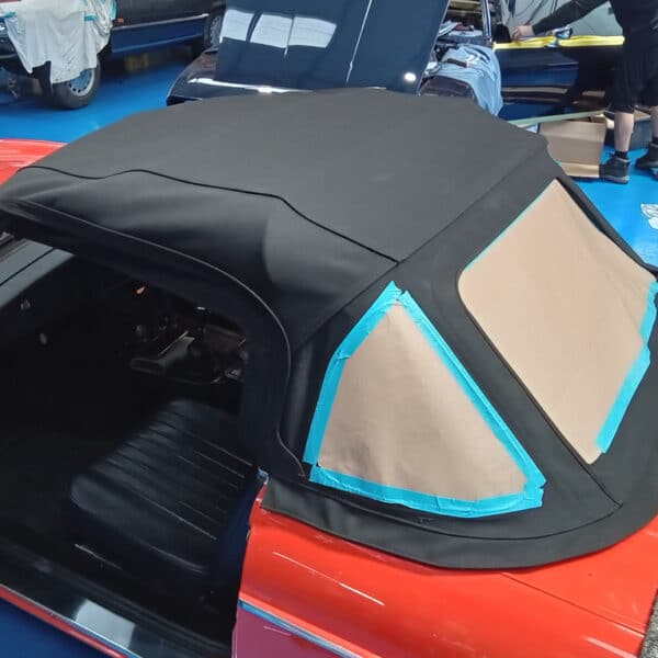 15.05.2025 1979 MGB Roadster Orange new hood 3