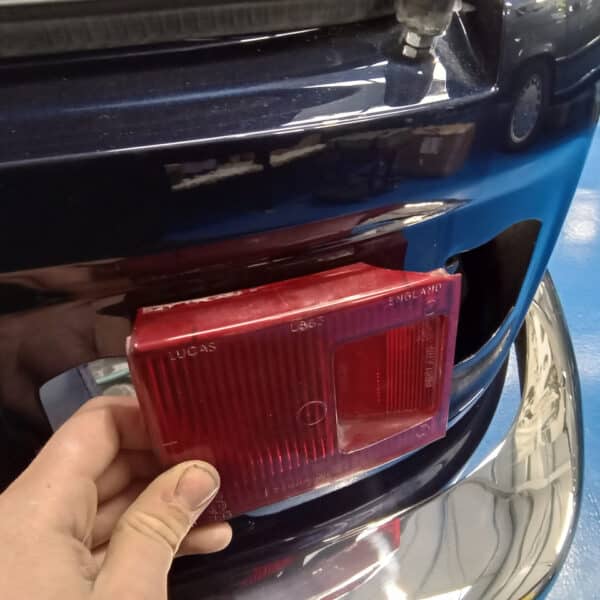 19052025 1976 Jensen Interceptor bumper refit 6