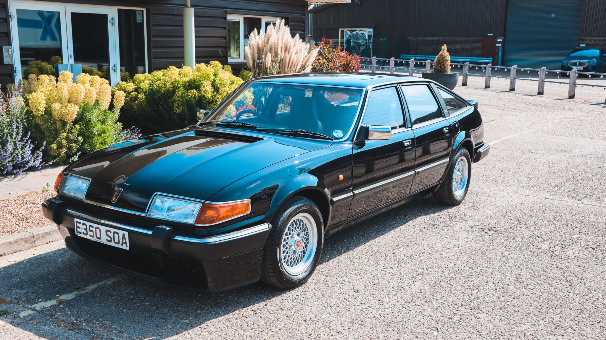 19052025 1987 Rover SD1 Vitesse arrival 7 scaled