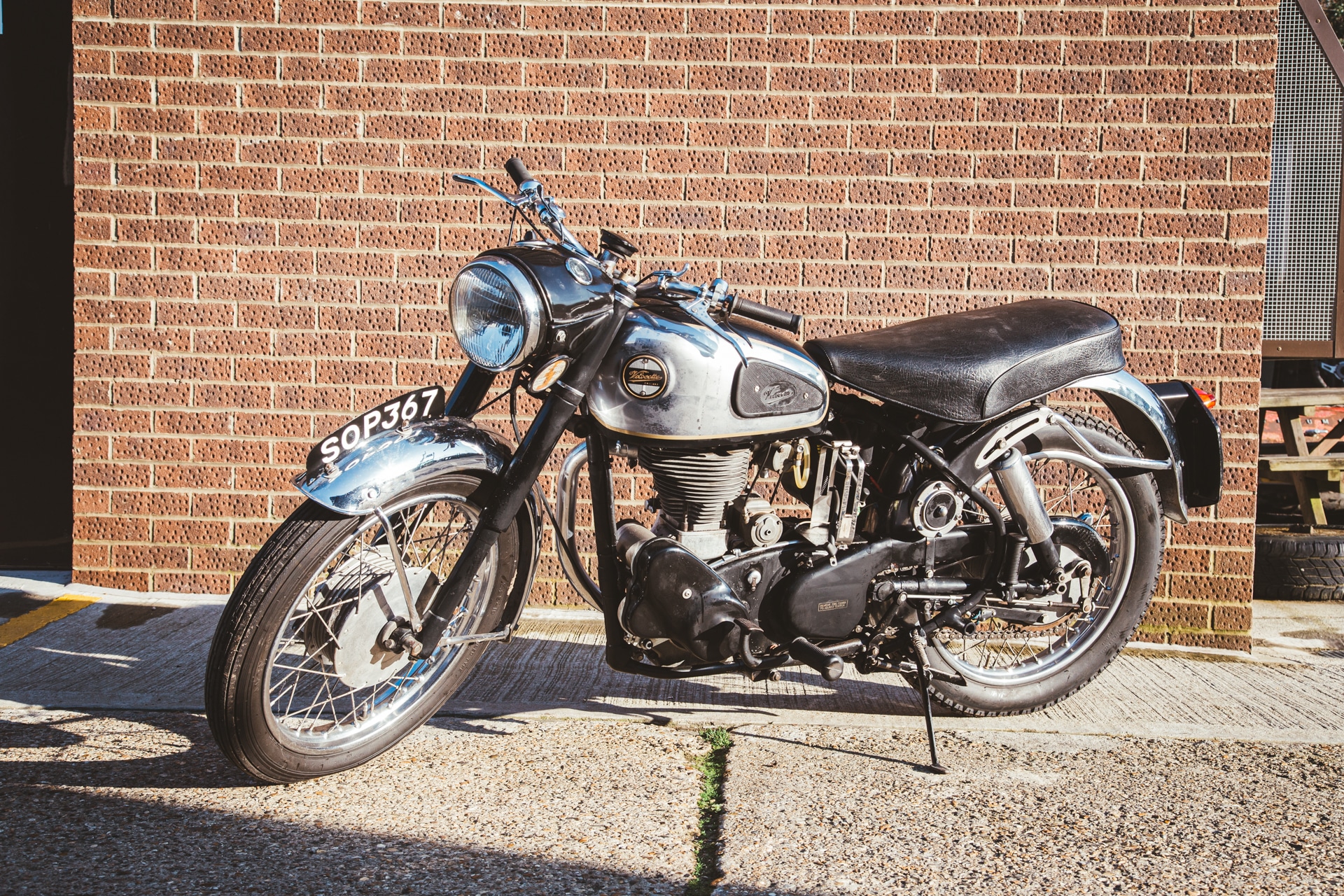 1955 velocette 350 arrival photos 1