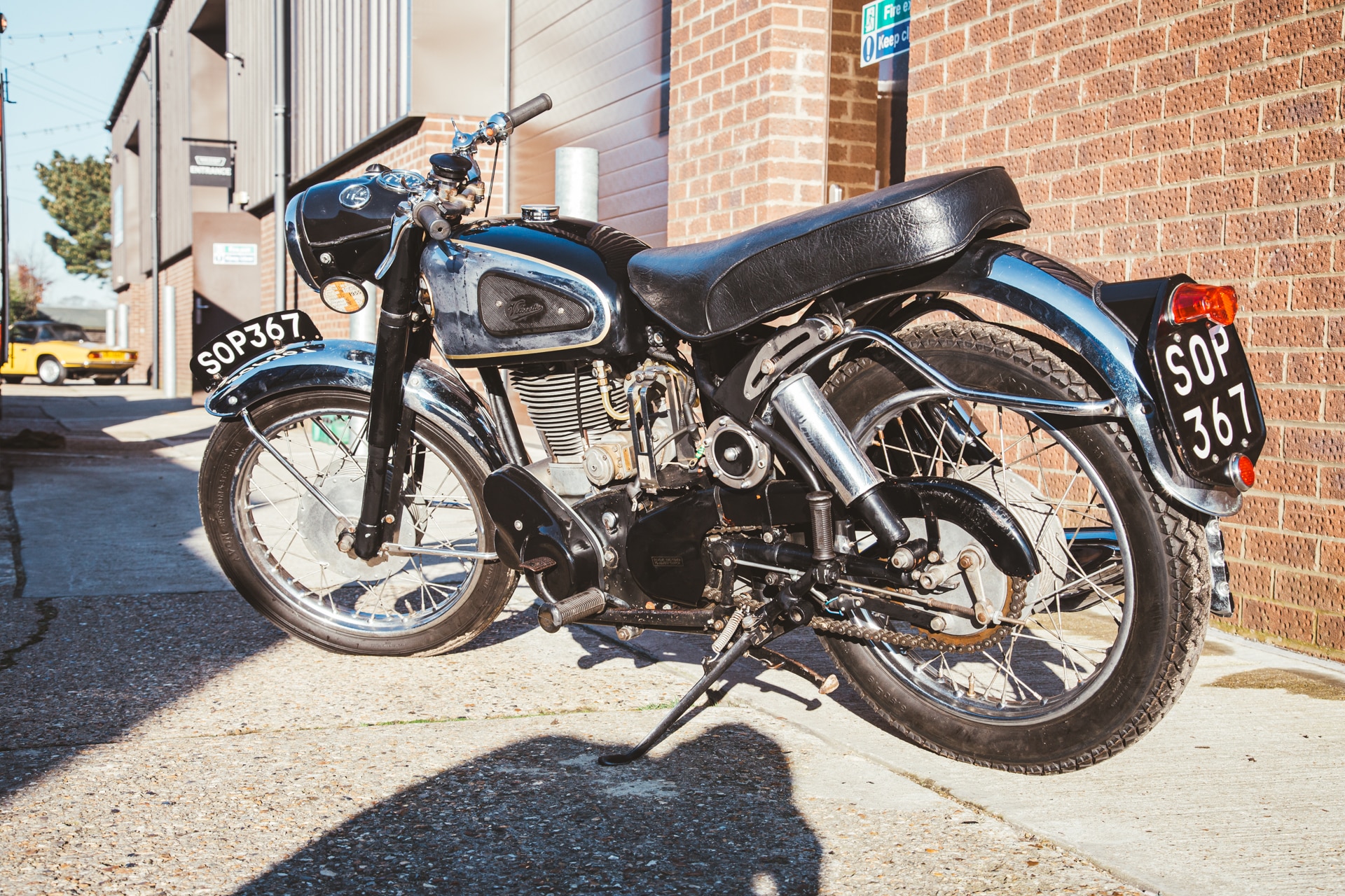 1955 velocette 350 arrival photos 3