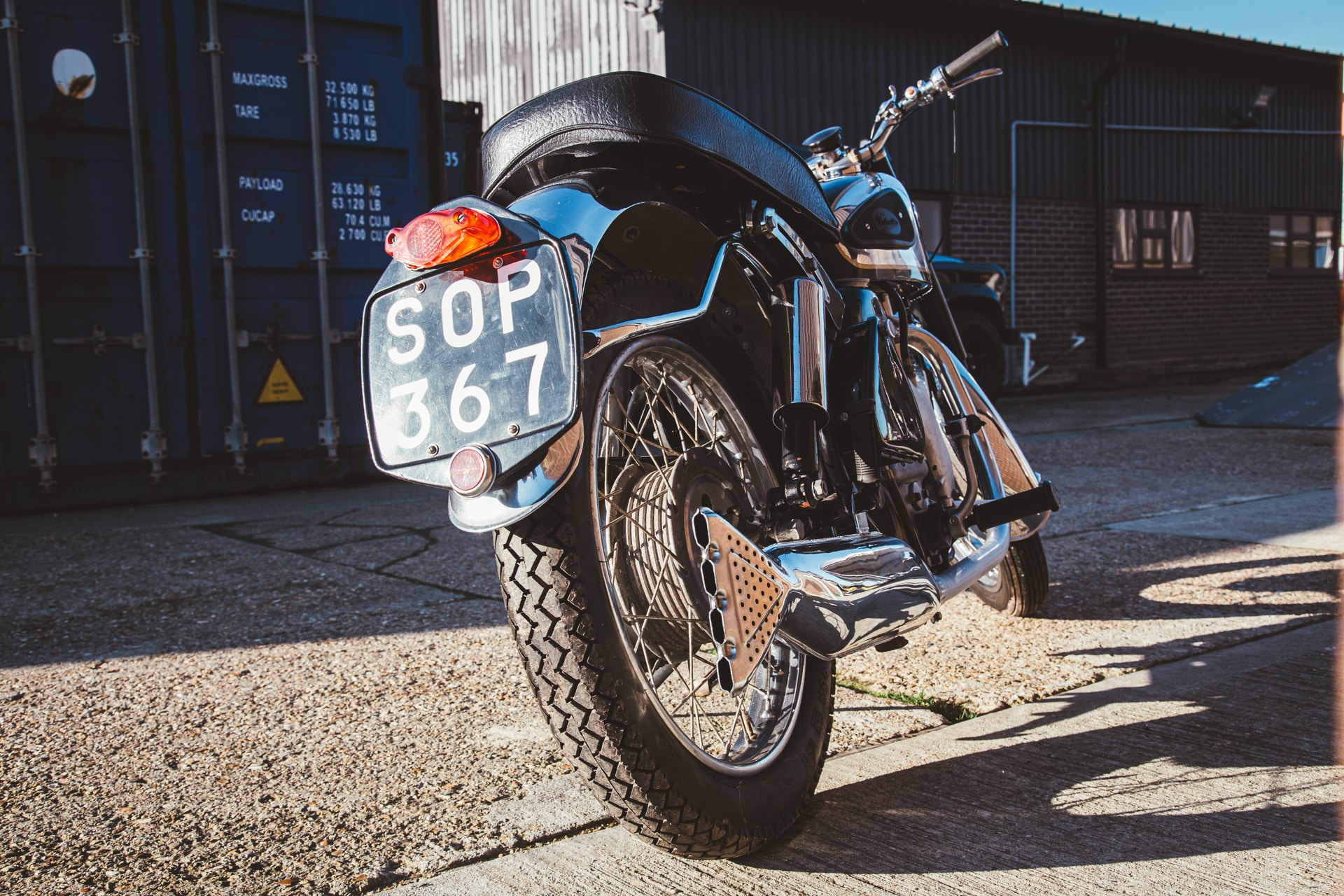 1955 velocette 350 arrival photos 6
