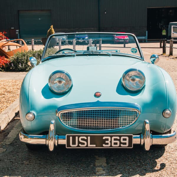 1958 austin healey frogeye sprite arrival 2