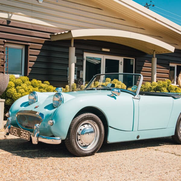 1958 austin healey frogeye sprite arrival