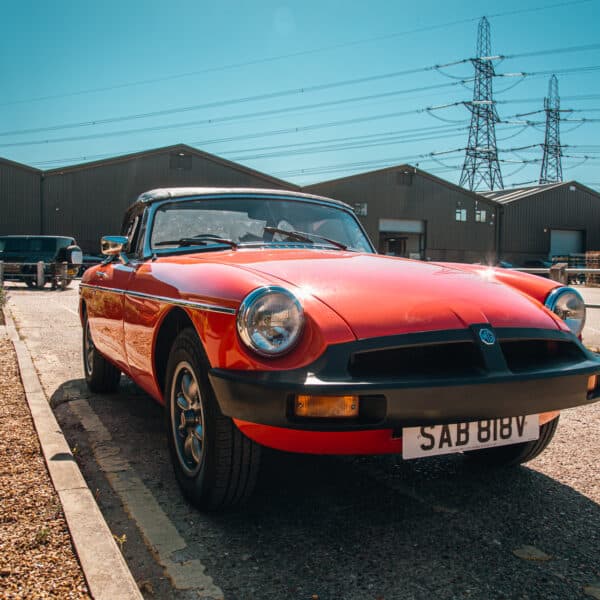 1979 MGB Roadster Arrival 7