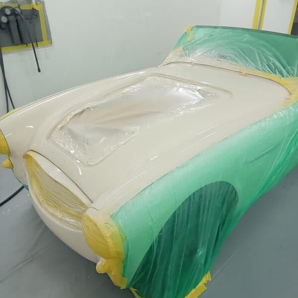 20.05.2025 1959 Austin Healey 3000 White paint 5