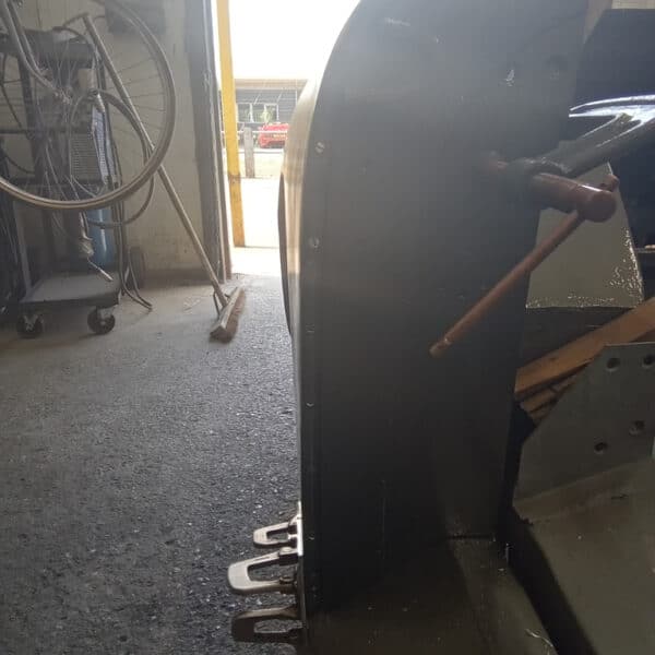 27.05.2025 1955 Aston Martin DB24 Drophead Coupe Red Refitting boot lid 5