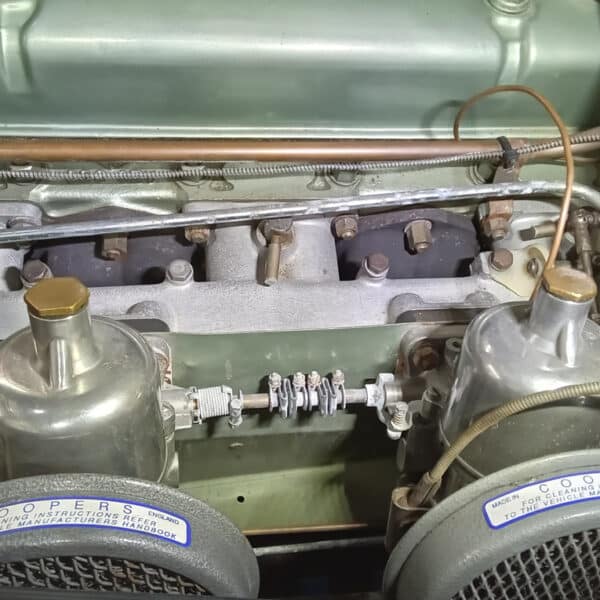 27.05.2025 1959 Austin Healey 3000 White Repairs 2