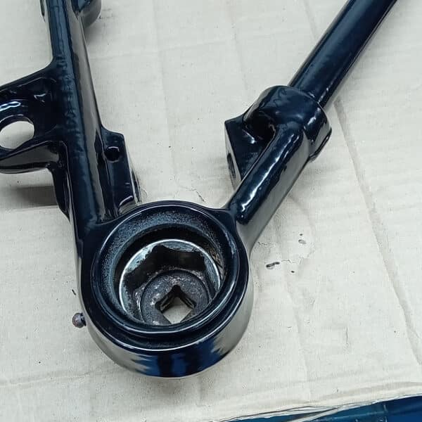 27.05.2025 1969 Aston Martin DB6 Volante Blue suspension and underside 2