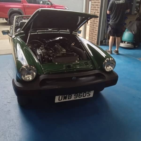 29.05.2025 1978 MG Midget 1500 Green PDI and Repairs 1