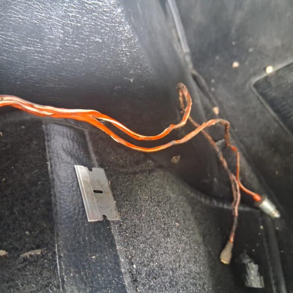 29.05.2025 1978 MG Midget 1500 Green wiring fault 1