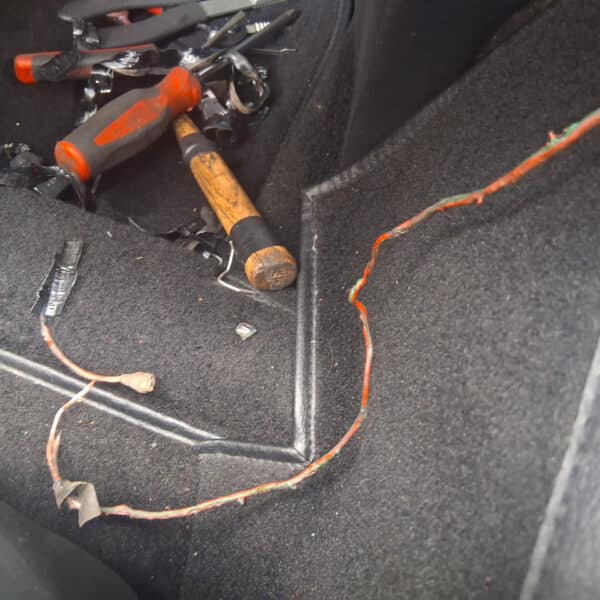 29.05.2025 1978 MG Midget 1500 Green wiring fault 2