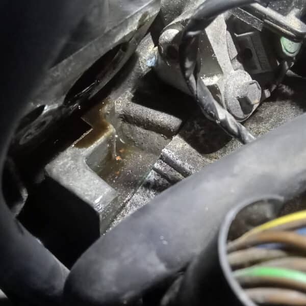 29.05.2025 1993 Ford Escort XR3I Silver Oil Leak 4