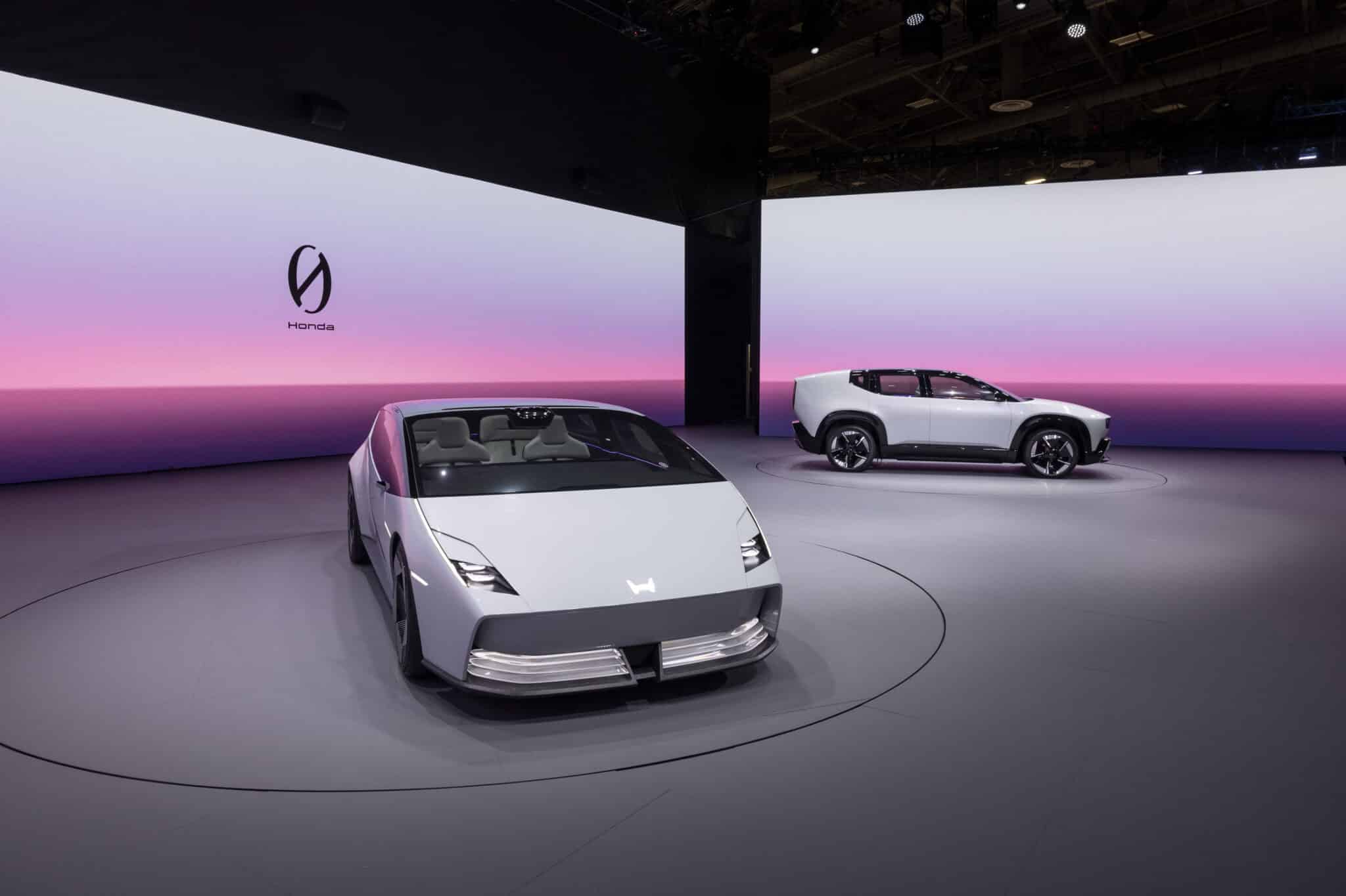 525619 honda 0 saloon and honda 0 suv prototypes
