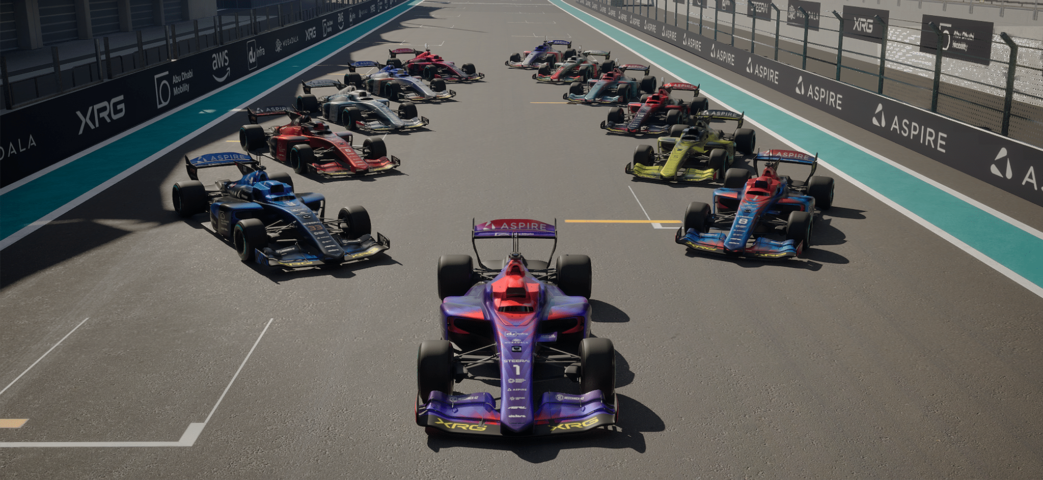 A2RL Car Grid SIM