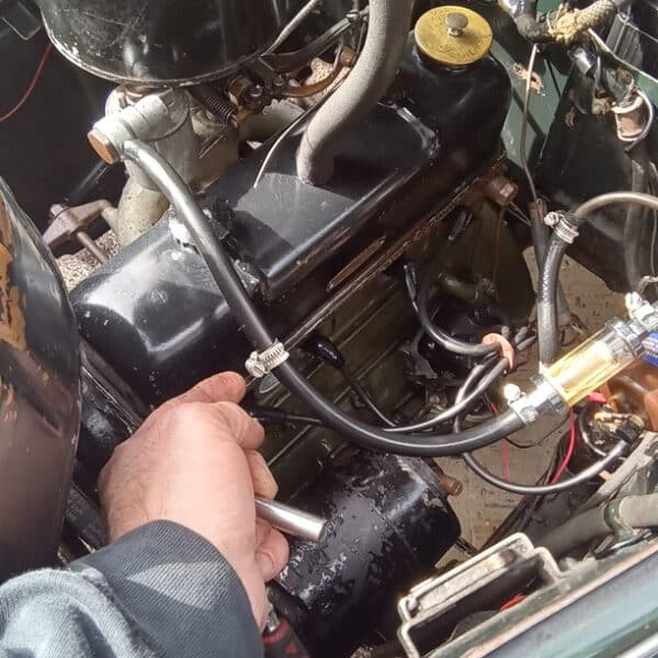 03.06.2025 1947 Wolseley Eight Black check and get running 7