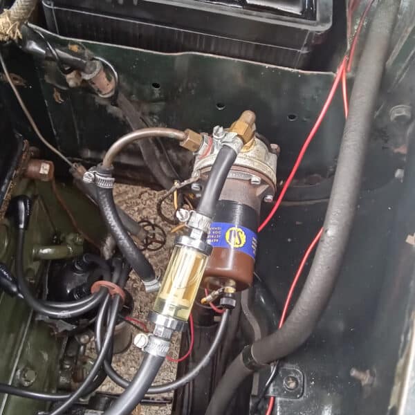 03.06.2025 1947 Wolseley Eight Black fuel pump 1