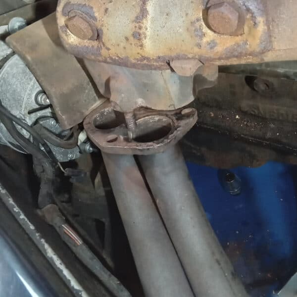 03.06.2025 1984 Morgan 44 exhaust and starter 16