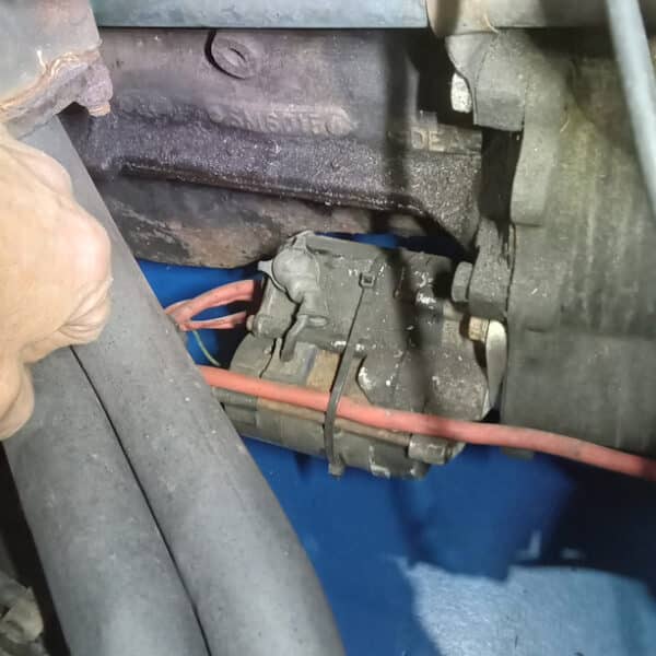 03.06.2025 1984 Morgan 44 exhaust and starter 3