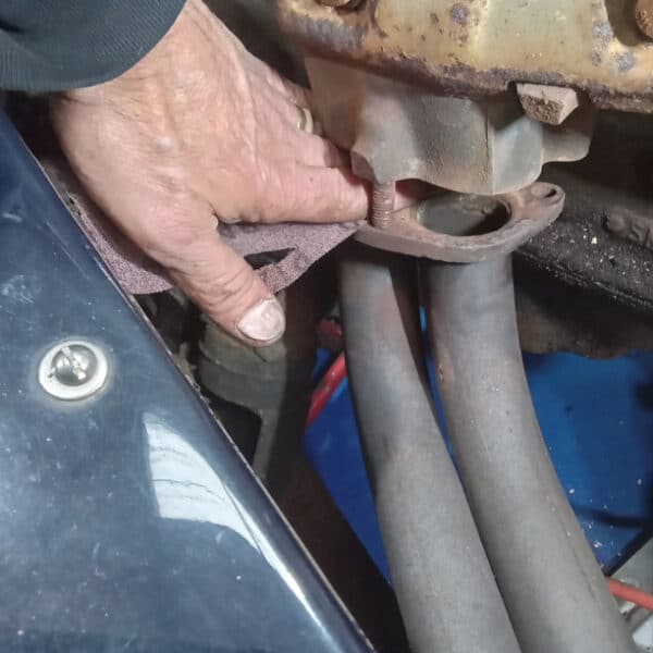 03.06.2025 1984 Morgan 44 exhaust and starter 7