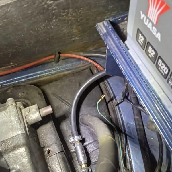 050625 1973 Porsche 914 Temp Guage Gear Lever Bushes and Alternator 10