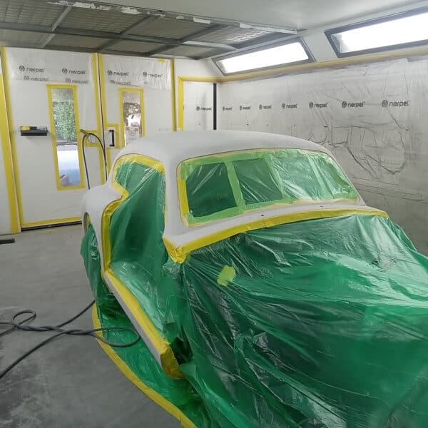 060625 1953 Aston Martin DB24 Polyfan to 180 for primer 9