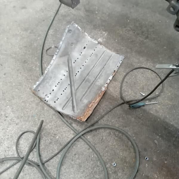 060625 1978 Mercedes 350SL Floor Repairs 2