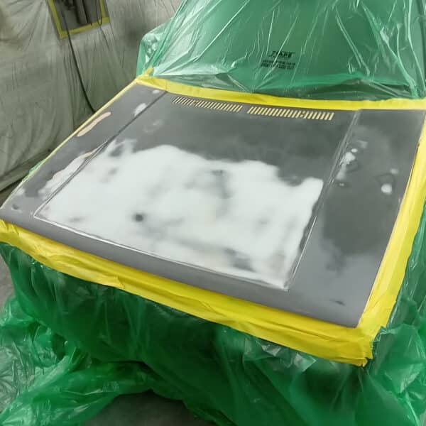 10.06.2025 1988 Volkswagen Golf GTI Green paint repairs 4