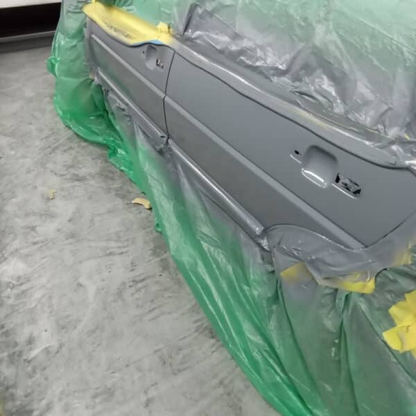 10.06.2025 1988 Volkswagen Golf GTI Green paint repairs 8