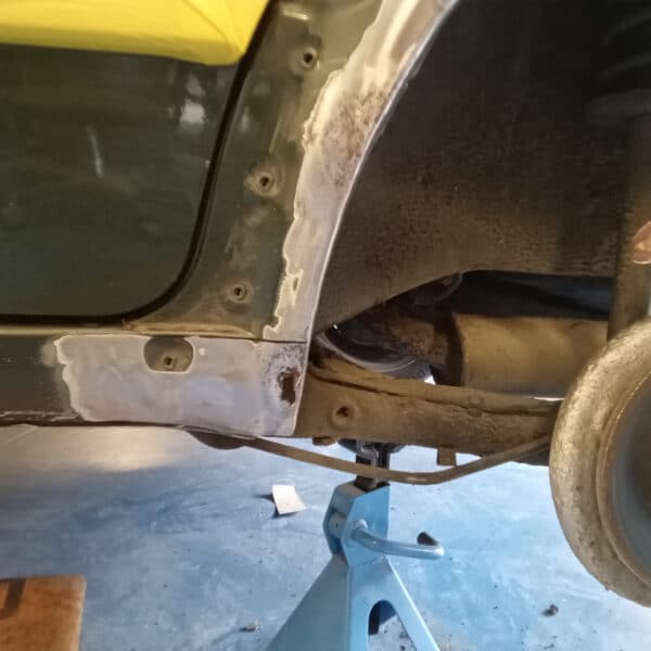 11062025 1988 Volkswagen Golf GTI rust repairs complete 4