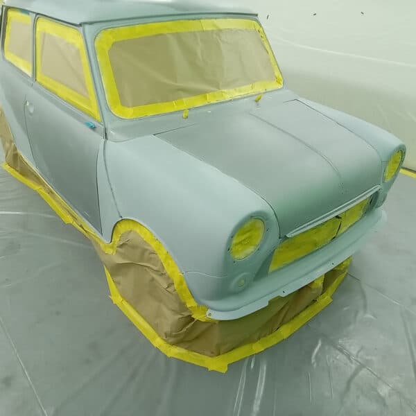 12062025 1977 Leyland Mini 1000 paint prep 1