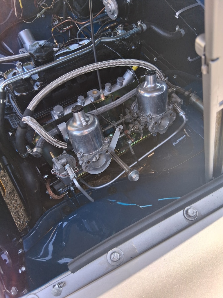 13062025 1973 MGB Roadster Carb set up 3