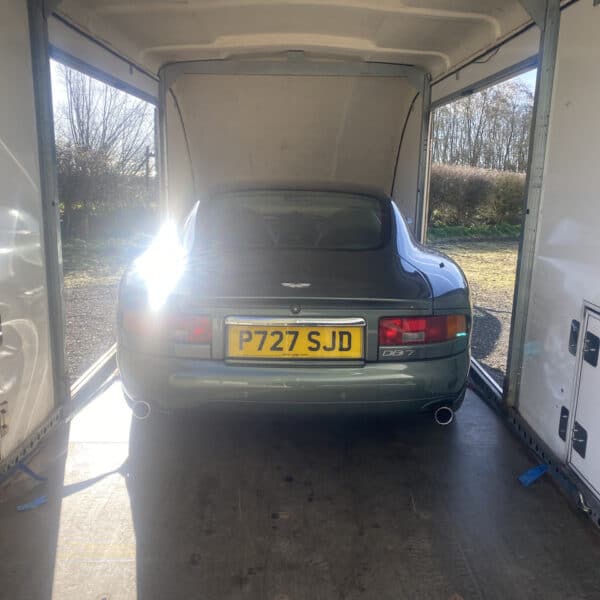 140325 Aston Martin DB7 delivered to Strattons 01