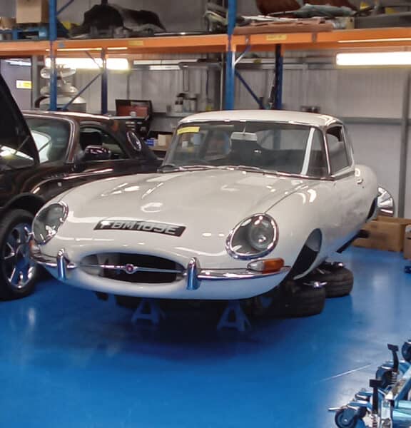 19062025 1967 Jaguar E Type work begins 9